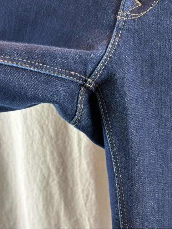 DL1961 Grace High Rise Straight Jeans in “Twilight” Dark Wash 32 - Picture 8 of 12